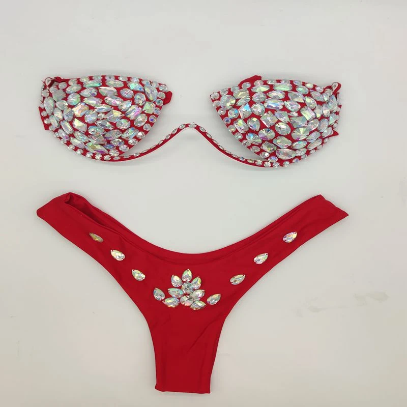 Fancy Diamond Bikini Sew Diamonds — photo 1