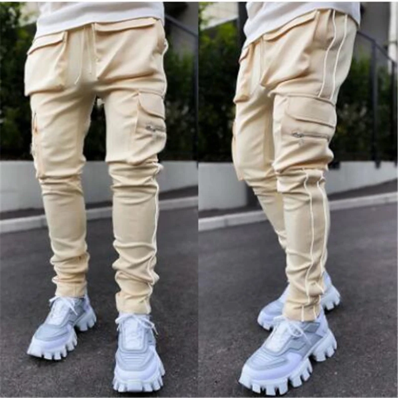 Title 4, Pantalones de trabajo para hombre estilo japoné...