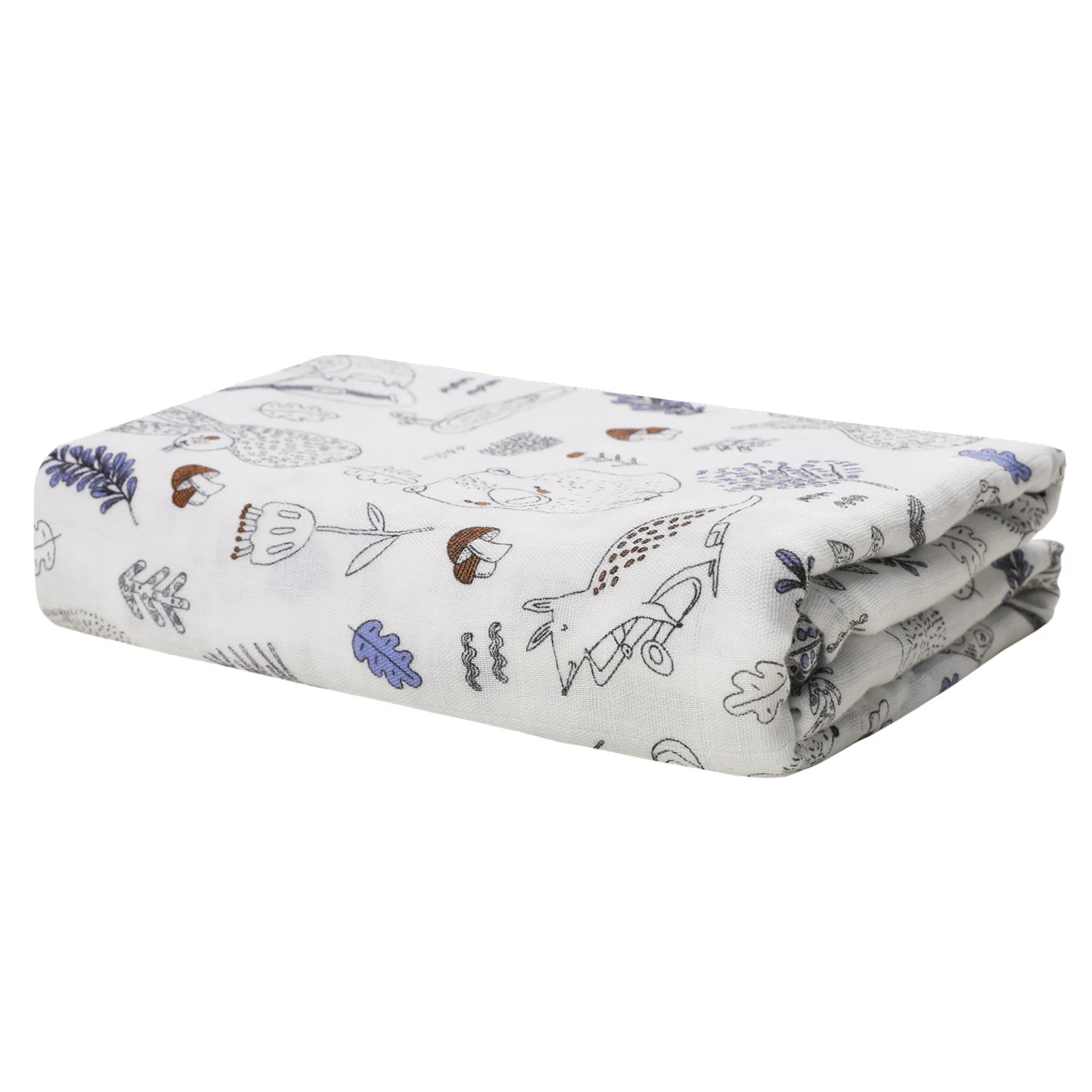 Serviette de bain en gaze pour bébé, anti-sursaut, douce et absorbante. Enveloppez bébé en toute sécurité après le bain, sans le surprendre. — photo 19