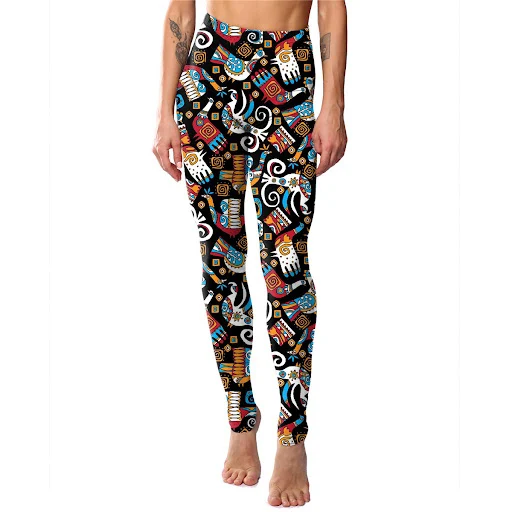 Title 10, Leggings a stampa digitale personalizzata con g...