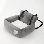 Gray Car Pet Bed
