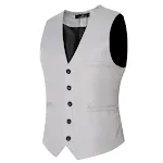 Men's Business Casual Suit Vest Versatile style for work weddings and events Comfortable fit Classic design and a modern — photo 9