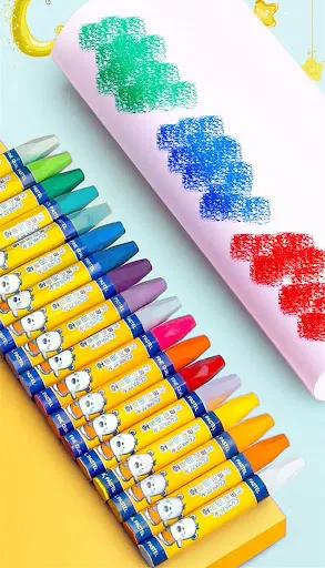Title 3, Giz pastel oleoso infantil 12 e 36 cores para d...
