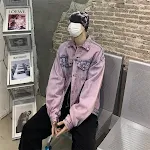 Men's High Street Distressed Tie Dye Denim Jacket. Get a unique, stylish, and comfortable look with this modern, fashion — photo 3