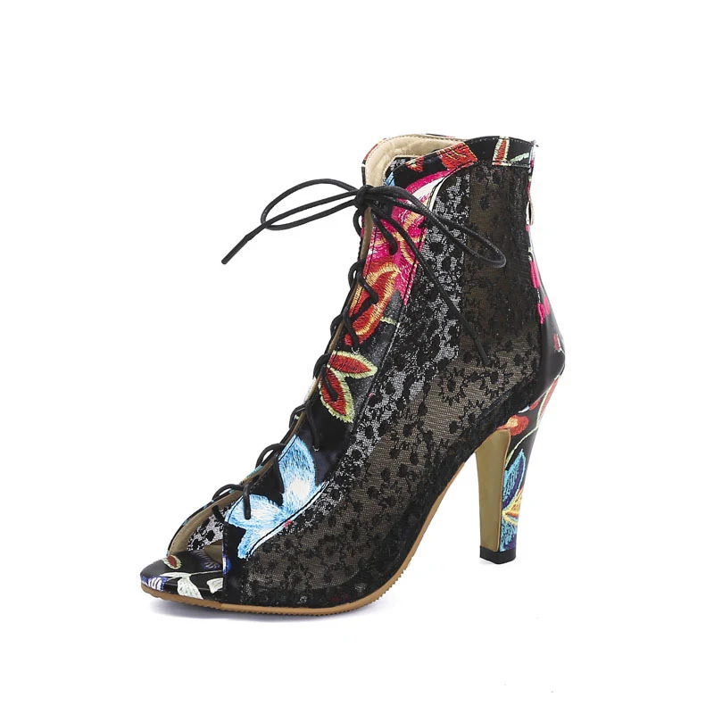 Title 2, Sexy fish mouth super high heel sandals with la...