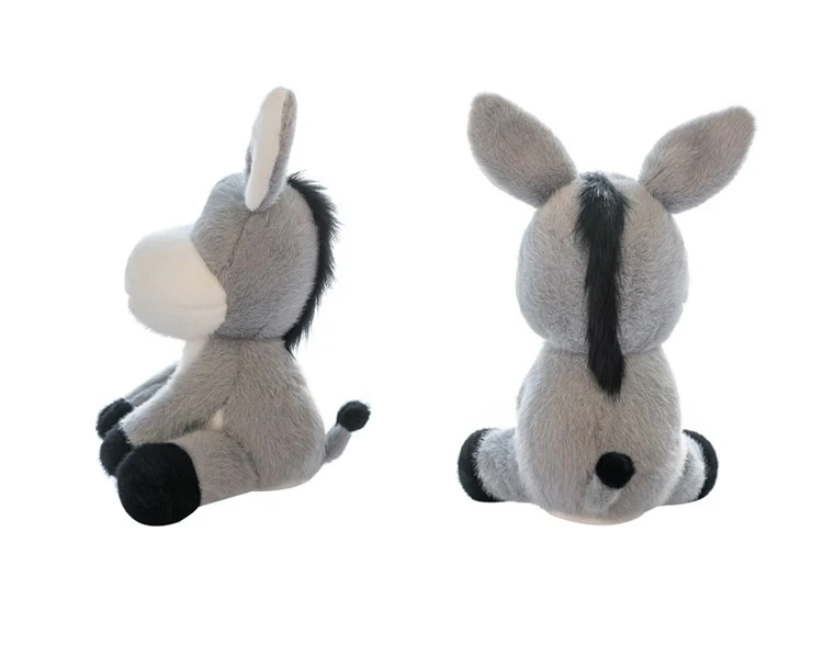 Esel-Plüschtier als Bett-Schlafpüppchen, kuschelig und weich. Perfekt zum Einschlafen und als treuer Begleiter für Kinder. — foto 2
