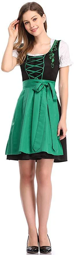 Title 6, Bavarian Traditional Womens Dress Work Clothes...