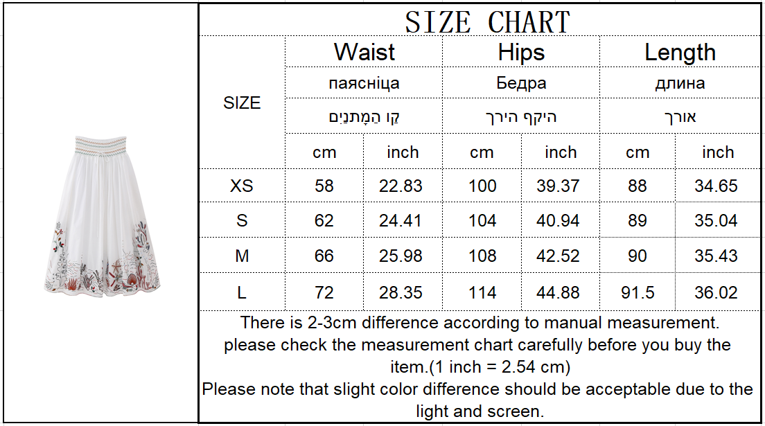 Title 1, V-neck Embroidered Breasted Shirt and High Wais...