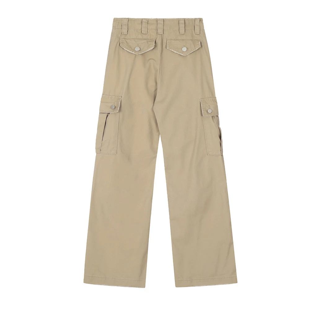 Worn-out Tooling Men Trousers High Street Design. Durable and stylish trousers for men, perfect for everyday wear and a — photo 7