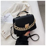 Ketting Draagbare Schoudertas Western Stijl Meisjesachtig En Mode Crossbody Bag, de perfecte tas voor fashionista's. — foto 12