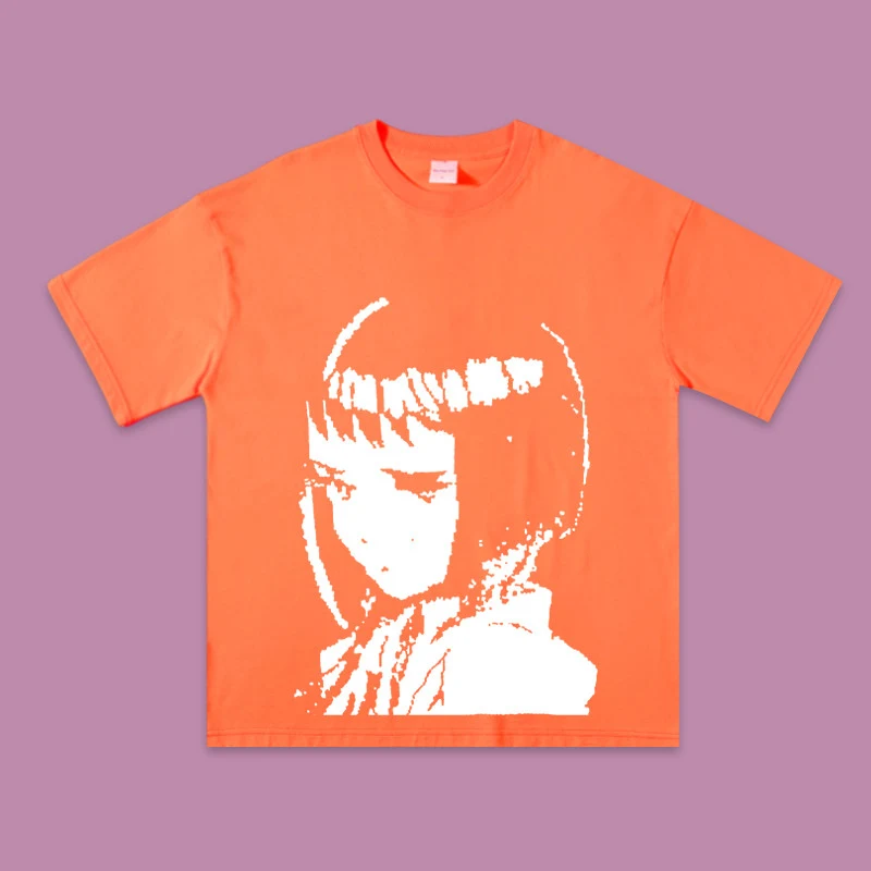 Printed Dark Wind Girls Lazy Base T-shirt — photo 8