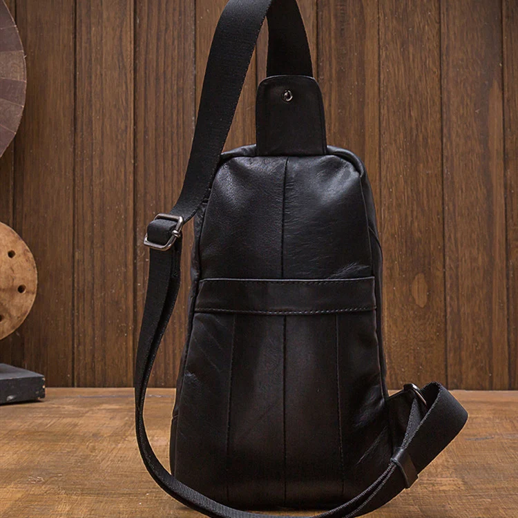 Title 2, Handmade Chest Bag Mens Japanese Korean Versio...