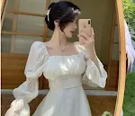 Fashion Personality Puff Sleeve Dress Women — photo 11
