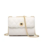 Fashion Net Celebrity Rhombic Chain Ladies Slung Small Bag, a popular one-shoulder bag perfect for adding a stylish touc — photo 4