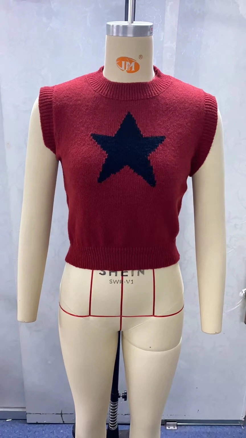 Title 7, Womens Five-pointed Star Sleeveless Vest Fashi...