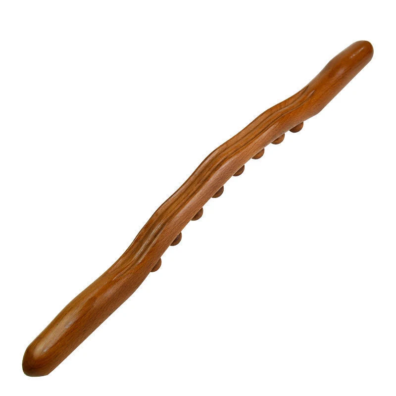 Massaggiatore a bastoncino Gua Sha per tutto il corpo per uso domestico, drenaggio dei meridiani, relax muscolare e benessere. — foto 1