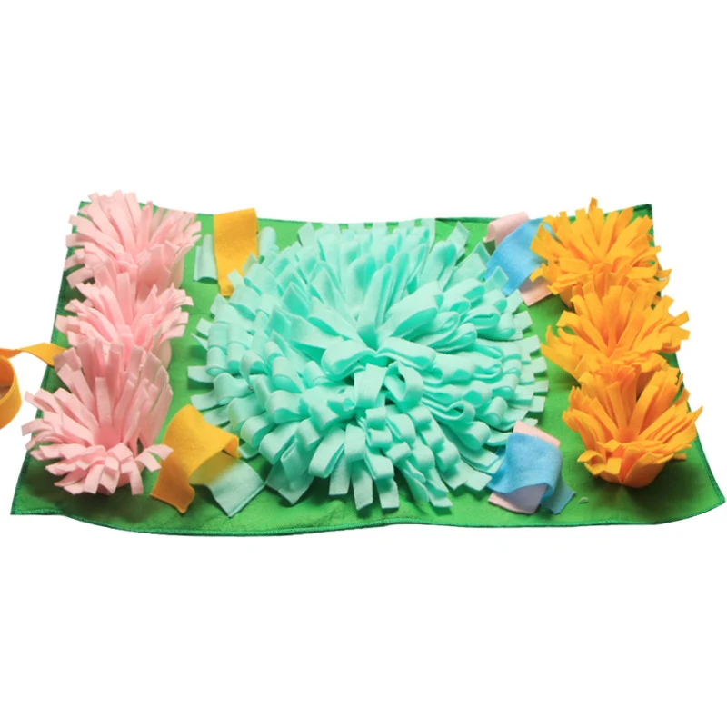 Title 5, 3D Multicolor Snuffle Mat for Dogs, mental enri...
