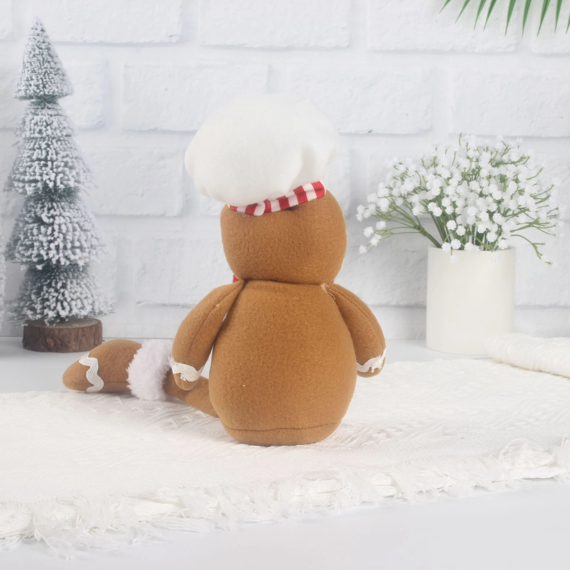 Christmas Gingerbread Man Hanging Leg Doll, a festive and fun decoration for your Christmas tree and home, adding holida — photo 4