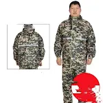 Men's Split Rain Pants Oversized for Big Guys, Comfortable and Roomy Fit, Provides Excellent Rain Protection, Designed f — photo 7