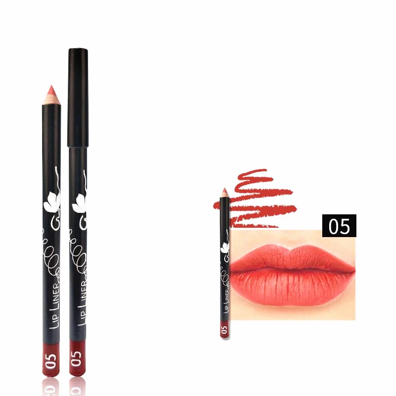 Title 5, No color matte lip line — achieve a natural, fl...