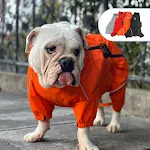 Outdoor Four Legged Dog Raincoat Pet Clothing Full Body Coverage Waterproof Protection from Rain and Cold Weather Comfor — photo 5