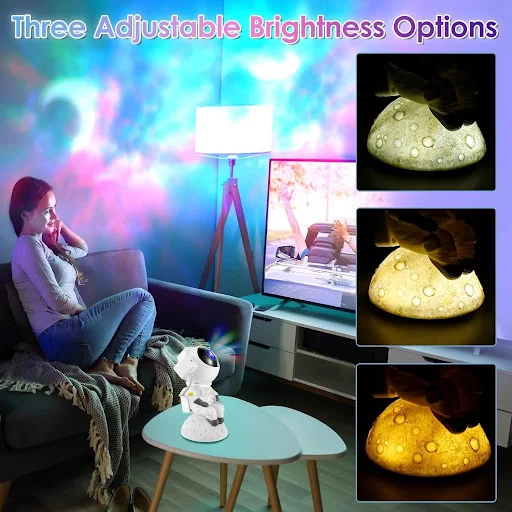 Title 12, Mini Astronaut Star Light Colorful Projection A...