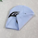 Gorro de lã com chifres de tricô, sucesso de vendas. Touca de inverno quente, ideal para se aquecer com estilo e proteção contra o frio. Perfeito para homens e mulheres. — foto 8