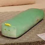 Cuscino a forma di animale dei cartoni animati, quadrato e a strisce, morbido e perfetto per bambini e adulti, ideale per decorare e coccolarsi. — foto 7