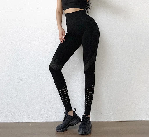 Title 30, Calça legging e colete de yoga femininos, conju...