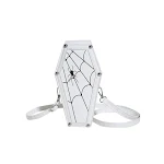 Gepersonaliseerde Halloween Geest Kist Tas. Modeaccessoire voor Halloween. Draag je essentials in stijl en vier Halloween met deze unieke tas. — foto 5