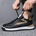 Trendy vetersneakers heren, casual schoenen, veelzijdig, ronde neus, platte zool, perfect voor wandelen, hardlopen en buitenactiviteiten. — foto 7