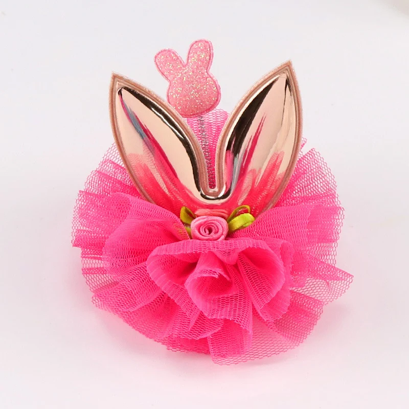 Horquilla para el cabello Lace Girl Elegante accesorio para peinados delicados, perfecta para niñas. Diseño de encaje suave y seguro para usar. — foto 3