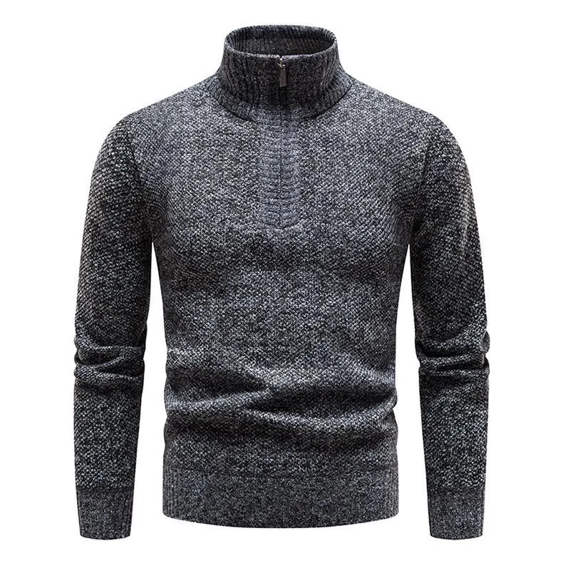 Title 14, New Style Plush Mens Large High Neck Sweater p...