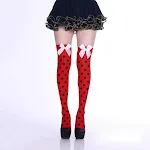 Black dots and white knots