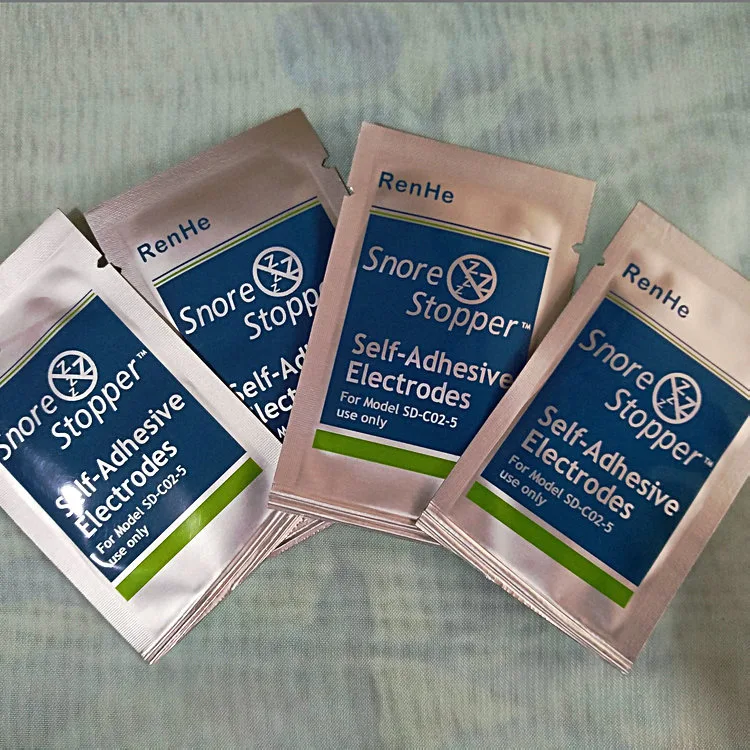 10er Pack universelle Anti-Schnarch-Elektroden-Gel-Pflaster, für erholsamen Schlaf und effektive Reduzierung des Schnarchens, einfach anzuwenden. — foto 5