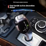 Unlock Button Gear decorative sticker to enhance your car's interior. Easy to apply, stylish design, and provides an ins — photo 1