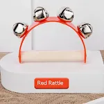 Red Semicircle Rattle