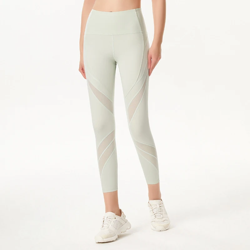 Legging de ioga cintura alta com efeito empina bumbum, ajuste justo, afina a silhueta, secagem rápida e bumbum de pêssego. — foto 5