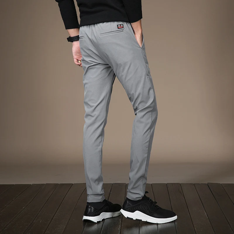 Title 5, Mens Casual Pants Spring and Summer Slim Strai...