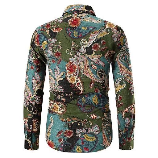 Title 3, Camicia stampata con maniche lunghe