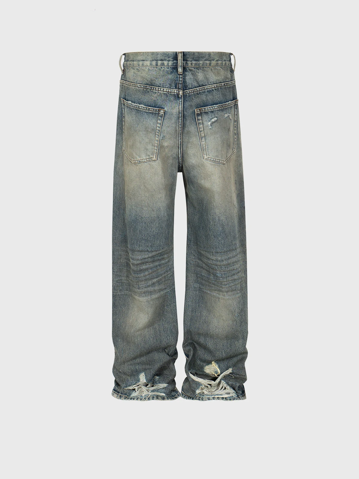 Heren gewassen jeans in high street mode. Stijlvol, comfortabel en perfect voor een casual look. Ontdek onze collectie jeans vandaag nog! — foto 10