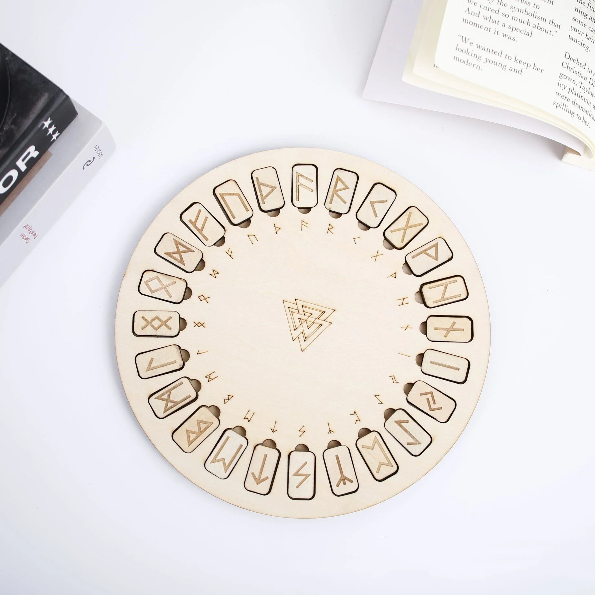 Title 1, Cross-border Waka Wooden Letter Disc Suit for c...