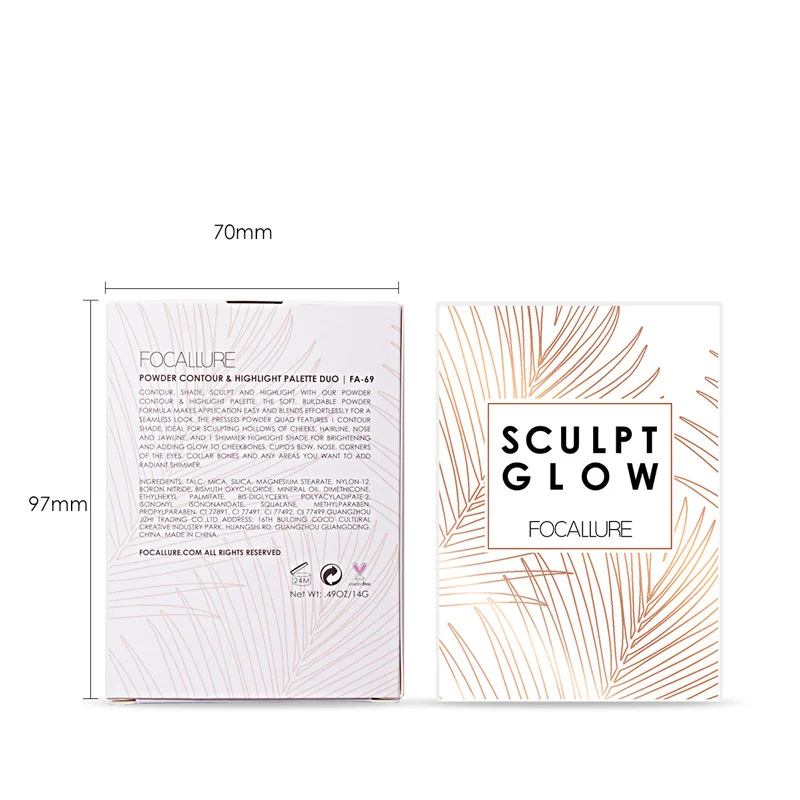 Title 1, Disco illuminante a due colori per contouring, ...