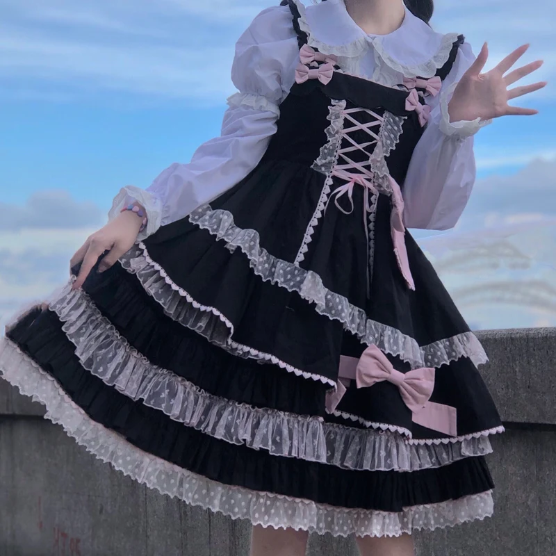 Summer Original Design Lolita With Detachable Shirt Top — photo 2