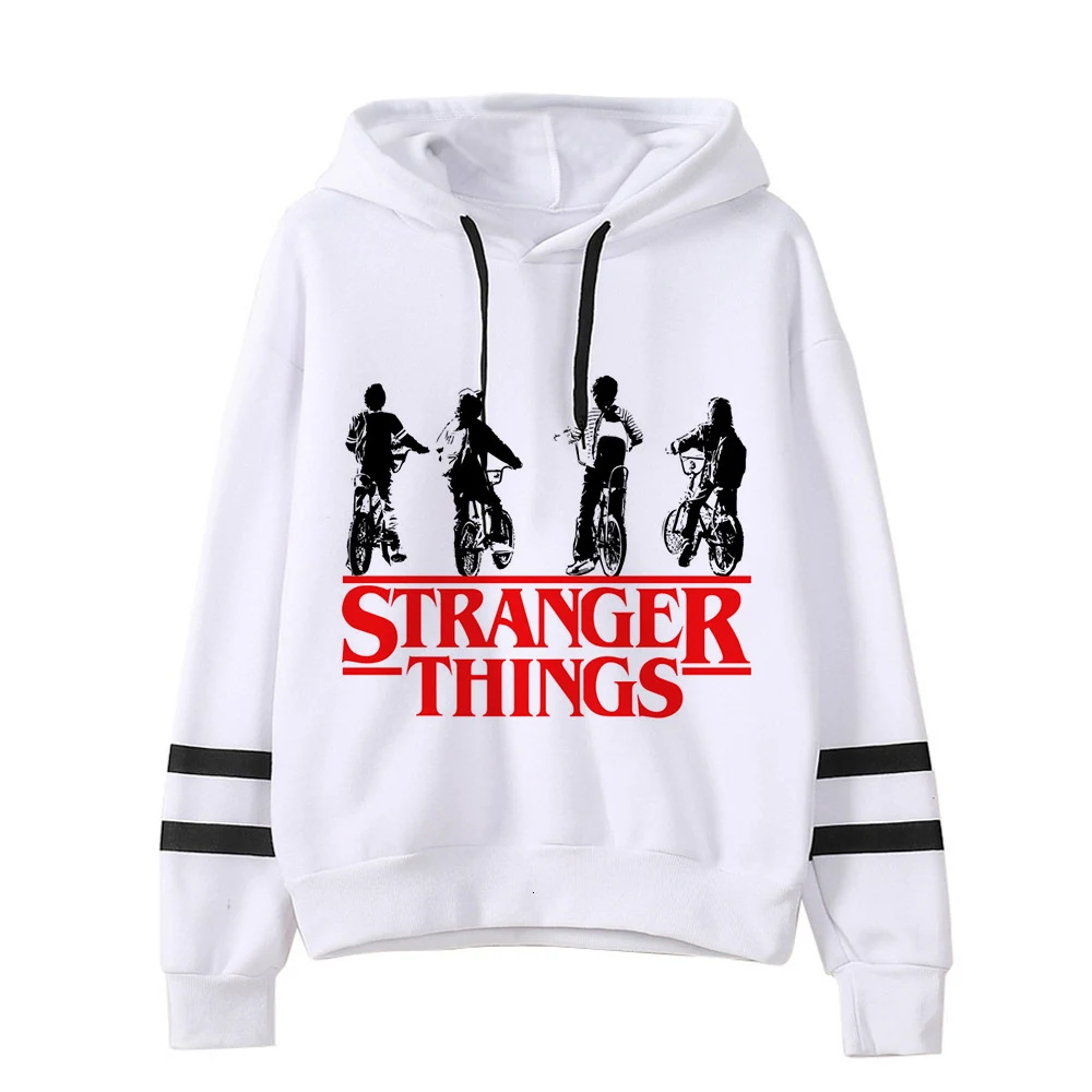 Title 20, Moletom com capuz listrado Stranger Things para...