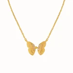 Colar Feminino de Borboleta Elegante e Simples, Combina com Tudo, Adiciona Graça e Estilo ao Seu Visual, Acessório Perfeito. — foto 5