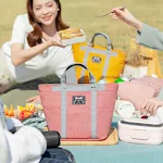 Bolsa Térmica Familiar para Almuerzo con Aislamiento y Papel de Aluminio Grueso para Comidas — foto 45