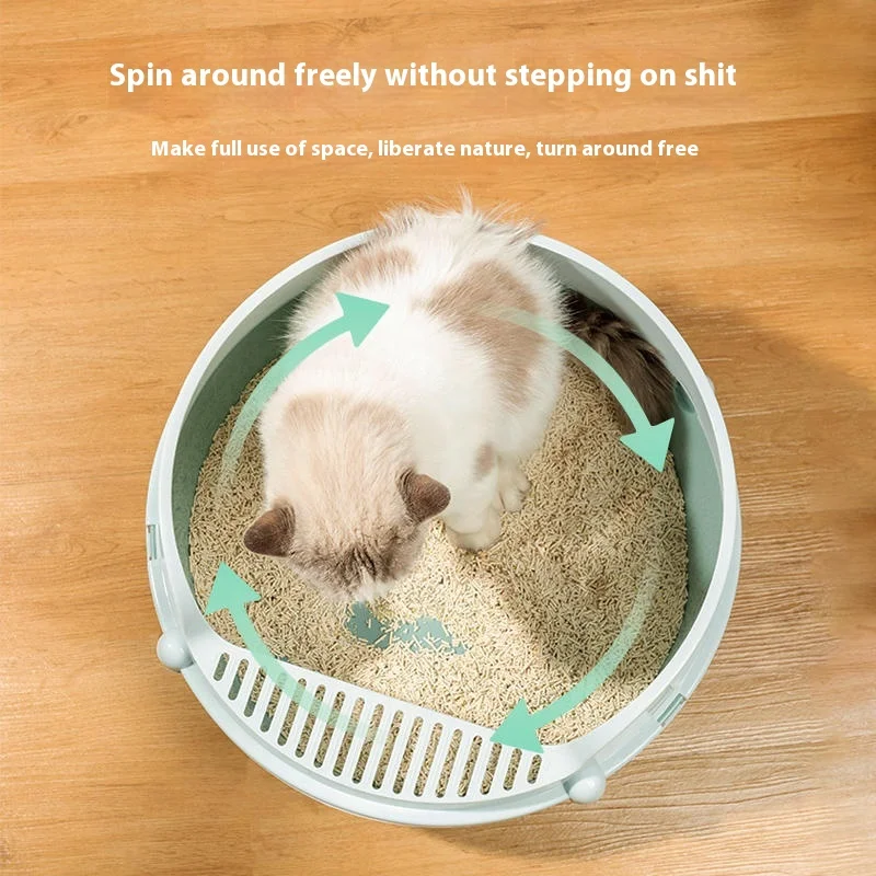 Anti-Splash Semi Closed Litter Box — photo 15