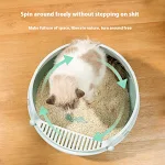 Anti-Splash Semi Closed Litter Box — photo 15