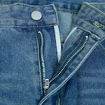 Jeans anchos de pierna suelta lavados para hombre y mujer Comodidad y estilo diario Perfecto ajuste holgado y moderno. Vaqueros versátiles y cómodos para ti. — foto 27